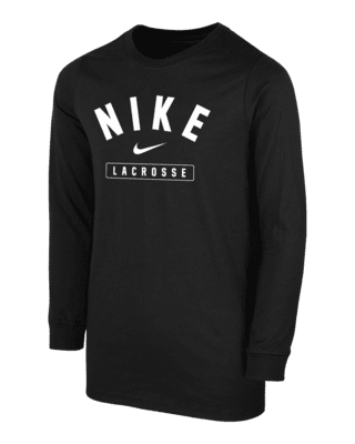 Подростковая футболка Nike Lacrosse Big Kids' (Boys') Long-Sleeve