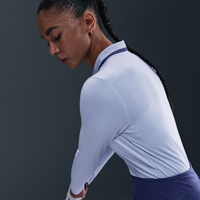 Nike Tour Longsleeve-Golf-Poloshirt mit Dri-FIT-Technologie und UV-Schutz (Damen)