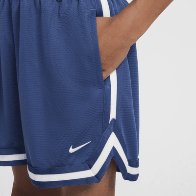 Shorts de básquetbol de 13 cm para niños talla grande Nike DNA