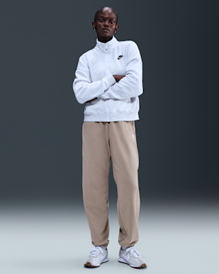 Женские  Nike Sportswear Club Fleece Mid-Rise Oversized Sweatpants