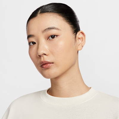 Nike Sportswear Phoenix Fleece Women's Short-Sleeve Cropped French Terry Top