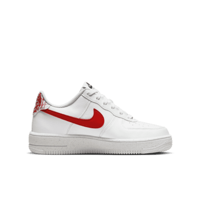 nike air force 1s red tick