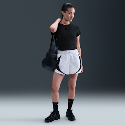 Nike Sportswear 女款緊身羅紋短袖 T 恤