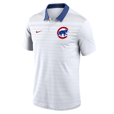 Chicago Cubs Striped Vapor Men's Nike Dri-FIT MLB Polo from Nike - $85