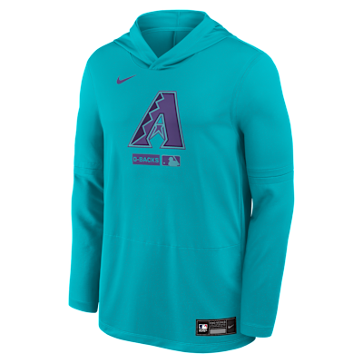 Arizona Diamondbacks City Connect Men's Nike Dri-FIT MLB Long-Sleeve Hooded Top from Nike - $80