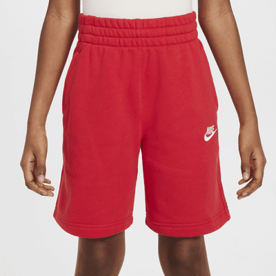 Nike Sportswear Club Fleece shorts van sweatstof voor kids