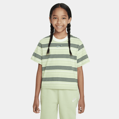 Nike Sportswear Essentials+ Big Kids' (Girls') Boxy T-Shirt