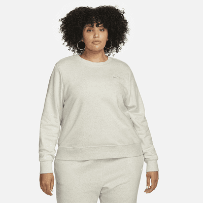 Electrónico pérdida estético Nike Sportswear Club Fleece Women's Crew-Neck Sweatshirt (Plus Size). Nike .com
