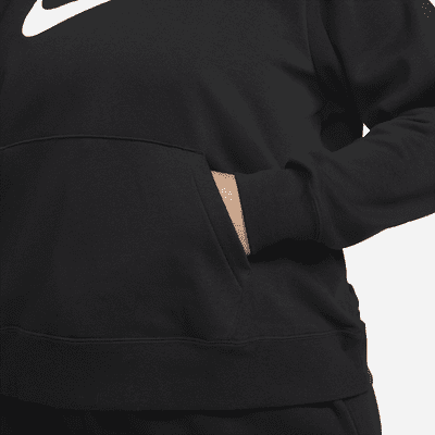 Sudadera con gorro sin cierre para mujer Nike Sportswear Club Fleece (talla grande)