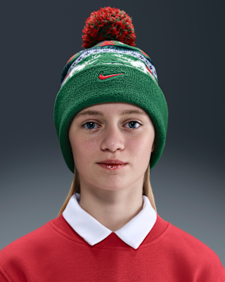 Детские  Nike Peak Big Kids' Standard Cuff Beanie