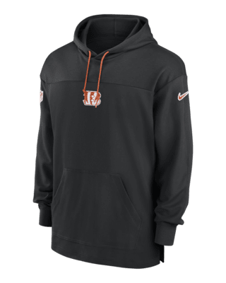 Мужские джерси Cincinnati Bengals Sideline Jersey Nike Dri-FIT NFL Pullover Hoodie