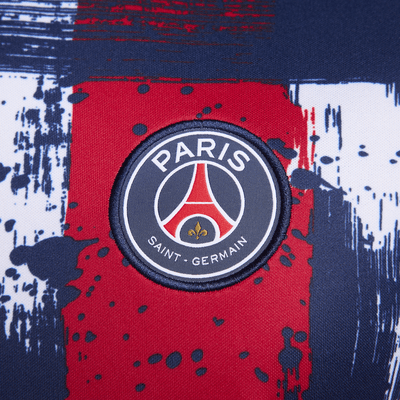 Paris Saint-Germain Academy Pro Home Men's Nike Dri-FIT Football Pre-Match Short-Sleeve Top