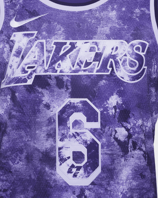 LeBron James Los Angeles Lakers City Edition Nike Dri-FIT NBA Swingman  Jersey. Nike PH