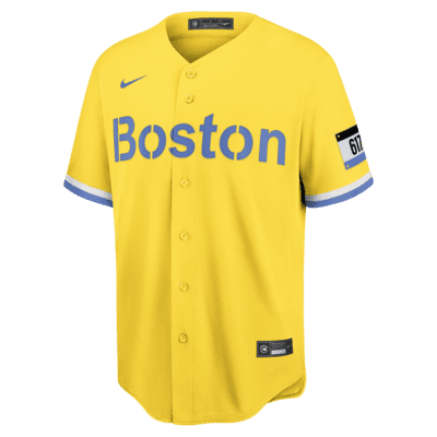 Camiseta de béisbol Replica para hombre MLB Boston Red Sox City Connect