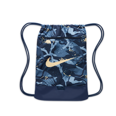 Nike Brasilia Printed Drawstring Bag (18L)
