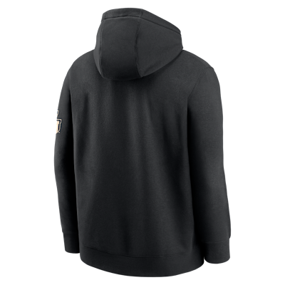Sudadera con gorro sin cierre universitaria Nike para hombre West Virginia Club