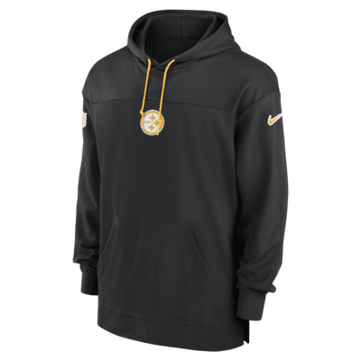 Sudadera con gorro sin cierre Nike Dri-FIT de la NFL para hombre Pittsburgh Steelers Sideline Jersey