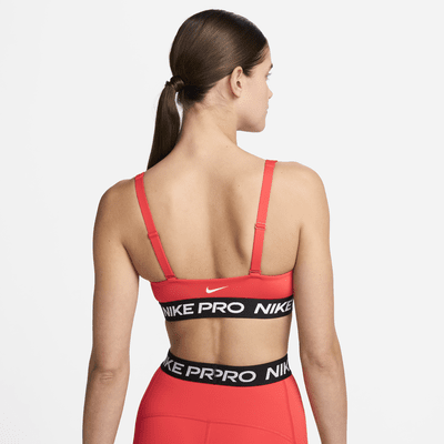 Bra deportivo de media sujeción con almohadillas para mujer Nike Pro Indy Plunge