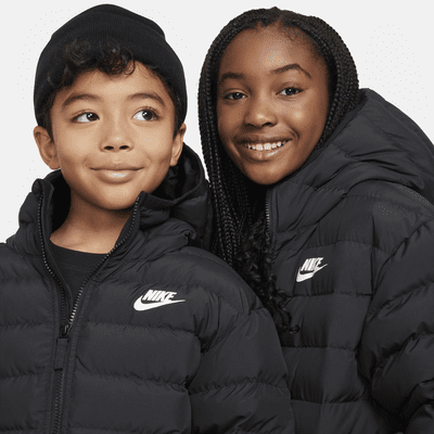 Nike Sportswear Lightweight Synthetic Fill Older Kids' Loose Hooded Jacket