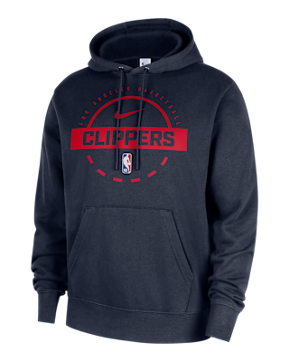 Мужское худи LA Clippers Club Nike NBA Practice Pullover Hoodie