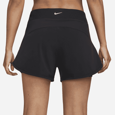 Γυναικείο σορτς μεσαίου ύψους 2 σε 1 Nike Dri-FIT Bliss 8 cm