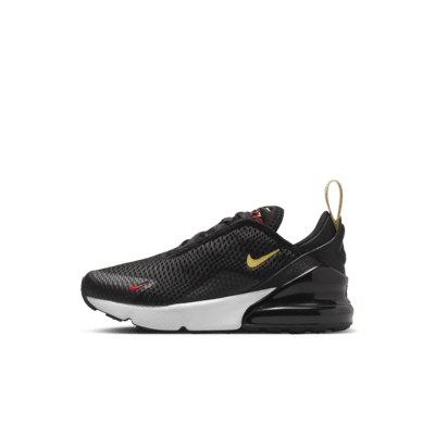 Nike Air max 270 sneaker Zwart/Gym Red/Wit/Saturn Gold