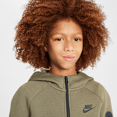 Nike Sportswear Tech Fleece Older Kids' Full-Zip Hoodie