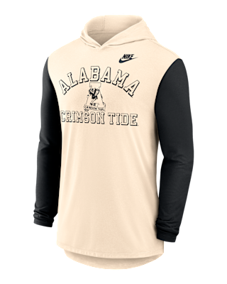 Мужская футболка Alabama Legacy Nike Dri-FIT College Long-Sleeve Hooded