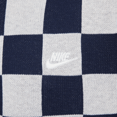 Polo Checkers para hombre Nike Sportswear Club