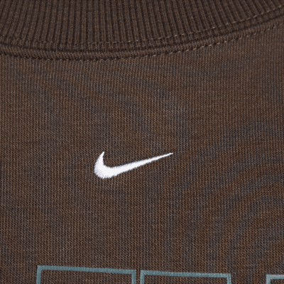 nike brown crew neck vintage