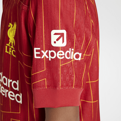 Liverpool FC 2024/25 Match Home Nike Dri-FIT ADV-fodboldtrøje til større børn