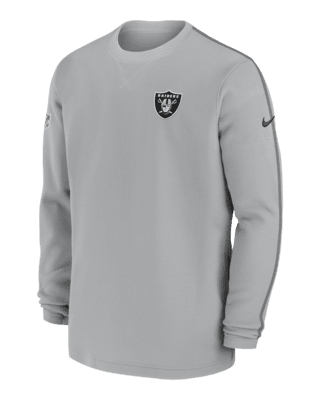 Мужские  Las Vegas Raiders Sideline Coach Men’s Nike NFL Long-Sleeve Top