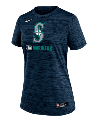 Женская футболка Seattle Mariners Authentic Collection Velocity Nike Dri-FIT MLB