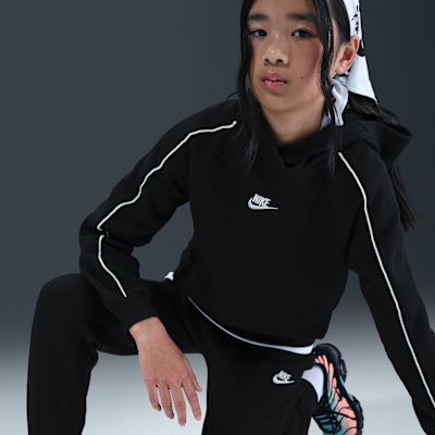 Dres z kapturem dla dużych dzieci Nike Sportswear Club Fleece