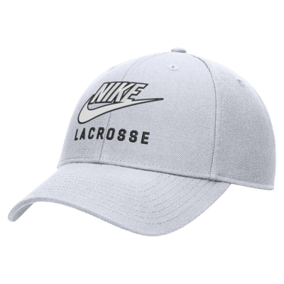 Nike Club Structured Dri-FIT Lacrosse Futura Swoosh Cap