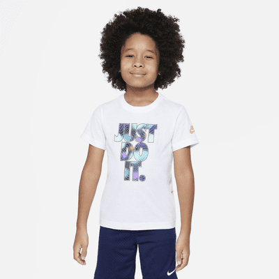 Nike "Just Do It" Illuminate Tee Younger Kids' T-Shirt