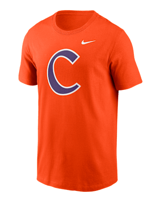 Мужская футболка Clemson Tigers Baseball Logo Nike College