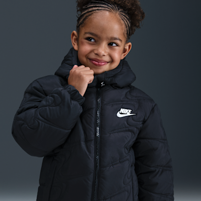 Nike Little Kids' Swoosh Quilted Puffer Jacket