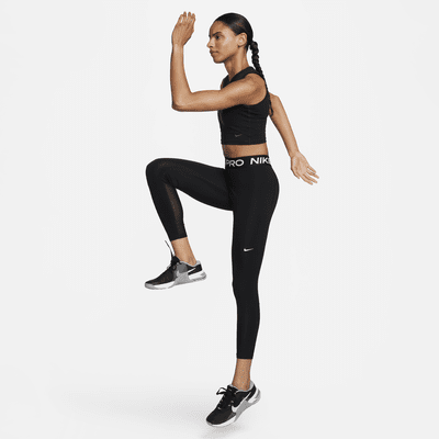 Legging taille mi-haute à empiècements en mesh Nike Pro pour femme