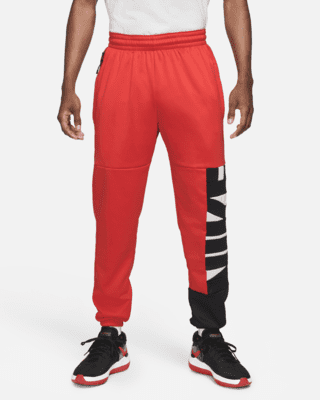 white nike basketball pants