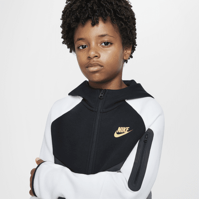 Nike Sportswear Tech Fleece Hoodie mit durchgehendem Reißverschluss für ältere Kinder