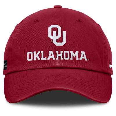 Oklahoma Sideline Club Gameday Men's Nike College Adjustable Hat