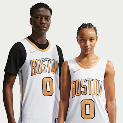 Jayson Tatum Boston Celtics City Edition Men's Nike Dri-FIT ADV NBA Authentic Jersey