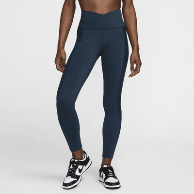 Nike One Wrap Leggings de 7/8 de talle alto - Mujer