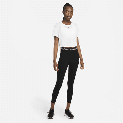 Nike Dri-FIT One Women's Standard Fit Short-Sleeve Cropped Top. Nike.com