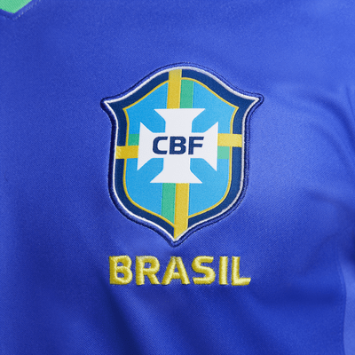 Nike Brazil 2023 Away Replica Jersey, Men's, Medium, Blue