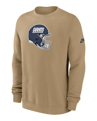 Мужские  New York Giants Swing Pass Rewind Club Nike NFL Pullover Crew