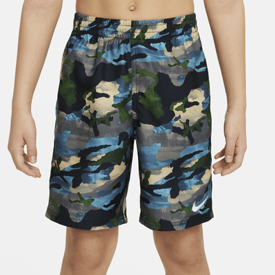 Shorts de voleibol de 18 cm para niño talla grande Natación Nike Classic Camo