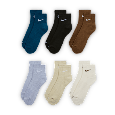 Nike Everyday Plus Cushioned Training Ankle Socks (6 Pairs)