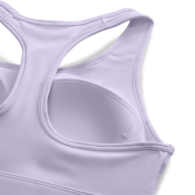 Bra deportivo con almohadillas para mujer Nike Swoosh Medium Support